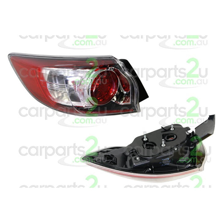LEFT TAIL LIGHT TO SUIT MAZDA 3 BL 5 DOOR HATCH NEO MAXX SPORT 4/2009–12/2013