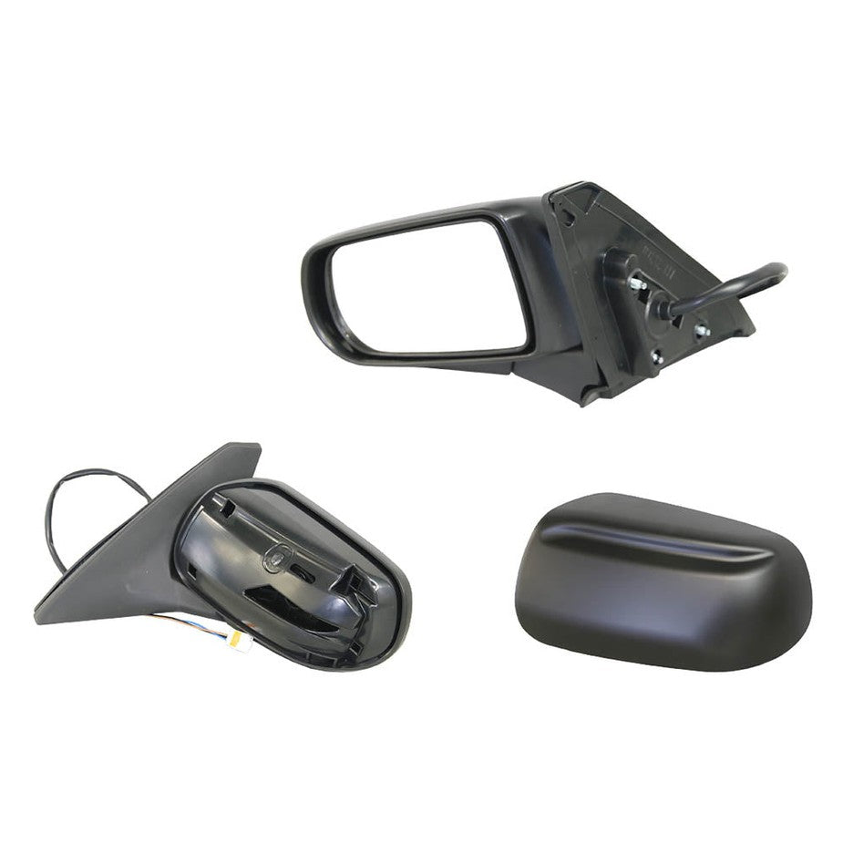 LEFT FRONT DOOR MIRROR TO SUIT MAZDA 323 BJ 8/1998–12/2003