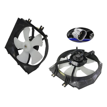 RADIATOR FAN ASSEMBLY TO SUIT MAZDA 323 BJ 8/1998–12/2003