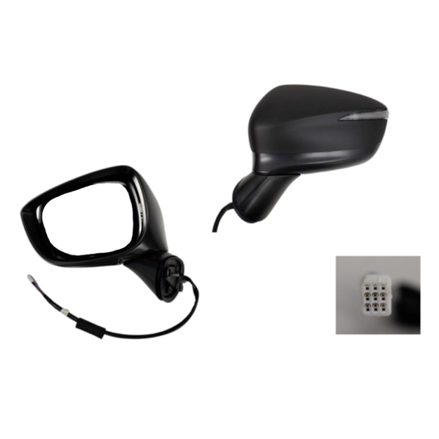 LEFT FRONT DOOR MIRROR TO SUIT MAZDA CX-5 KE 1/2015–2/2017