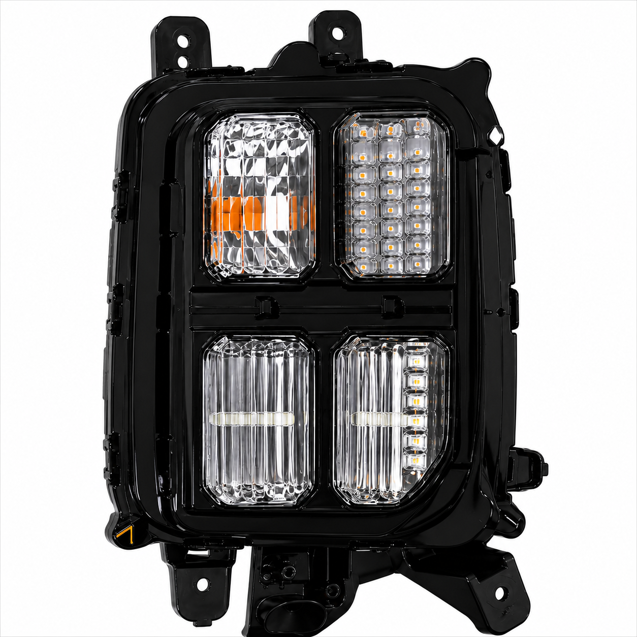 RIGHT FRONT BAR GRILLE TO SUIT MITSUBISHI ASX XD MODELS BETWEEN 10/2019-10/2025 (FRONT TURN SIGNAL ONLY LED TYPE)