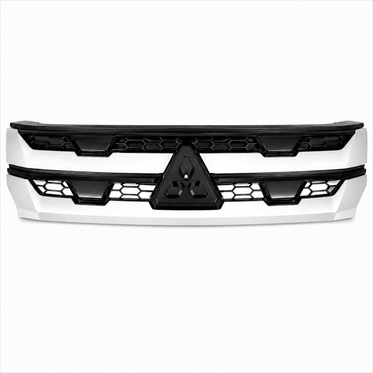 GRILLE TO SUIT MITSUBISHI ASX XD MODELS BETWEEN 10/2019-10/2025 (BLACK/CHROME)