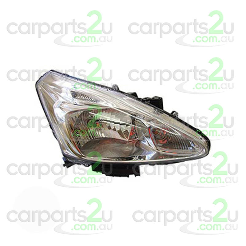 RIGHT HEAD LIGHT TO SUIT NISSAN PULSAR C12 5 DOOR HATCH 3/2013–12/2016