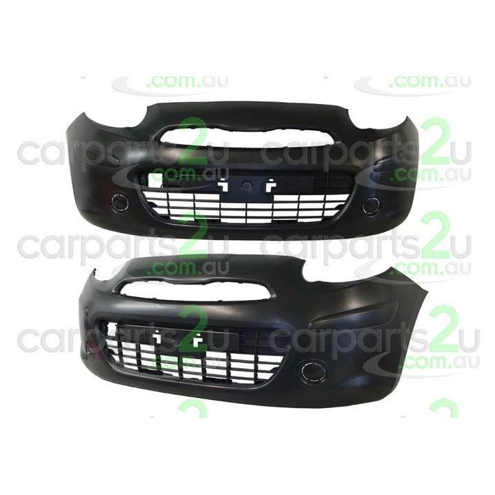 FRONT BUMPER TO SUIT NISSAN MICRA K13 5 DOOR HATCH 9/2010–4/2015