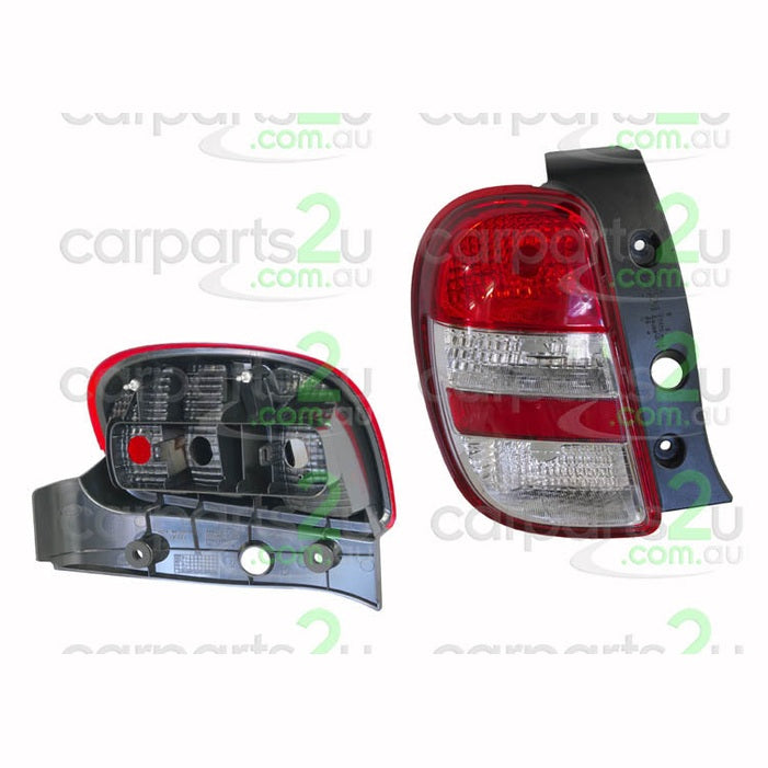 LEFT TAIL LIGHT TO SUIT NISSAN MICRA K13 5 DOOR HATCH 9/2010–1/2013