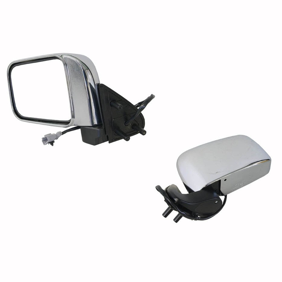 LEFT FRONT DOOR MIRROR TO SUIT NISSAN NAVARA D22 UTILITY 10/2001–4/2015
