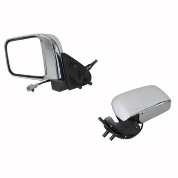 LEFT FRONT DOOR MIRROR TO SUIT NISSAN NAVARA D22 UTILITY 10/2001–4/2015