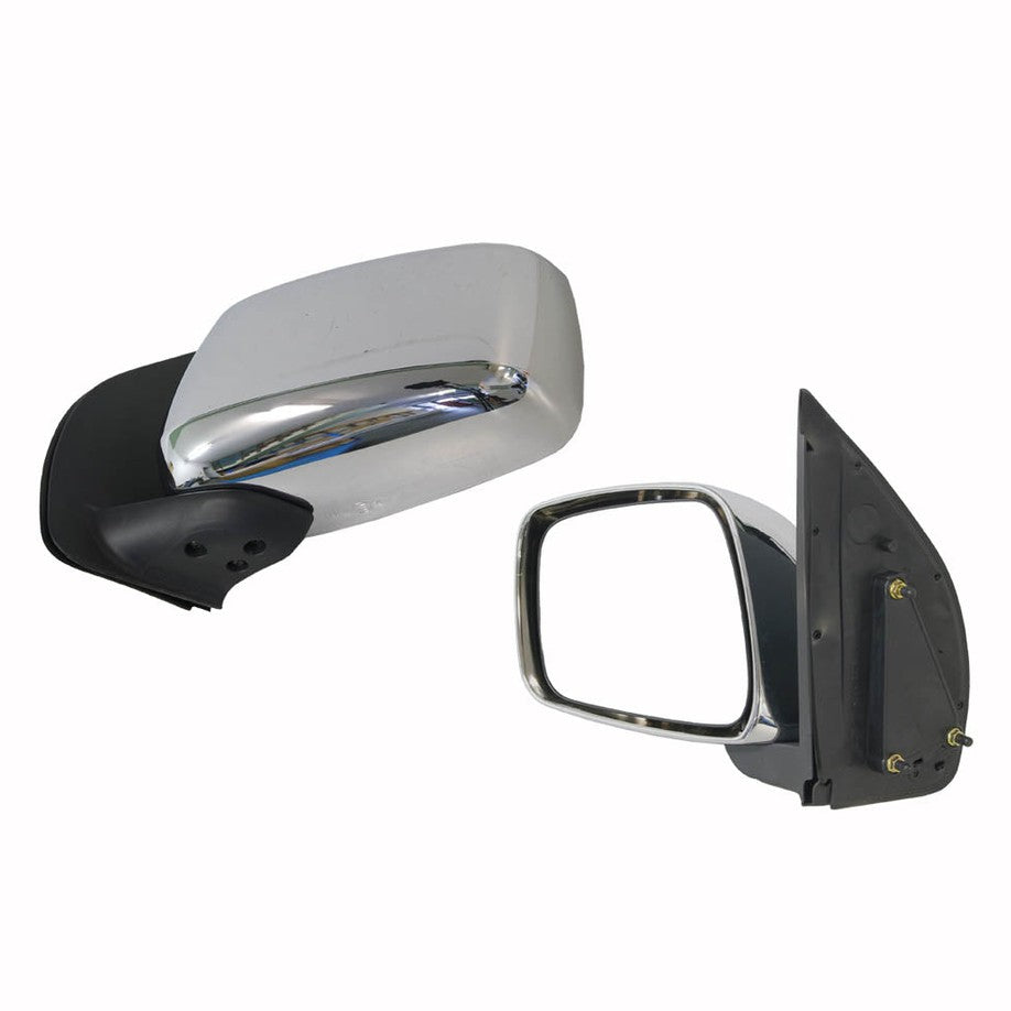 LEFT FRONT DOOR MIRROR TO SUIT NISSAN NAVARA D40T D40M UTILITY 5/2005–4/2015