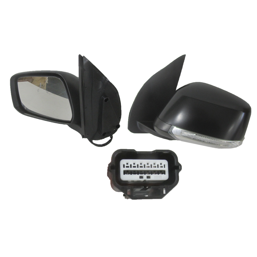 LEFT FRONT DOOR MIRROR TO SUIT NISSAN NAVARA D40M D40T 5/2005–4/2015