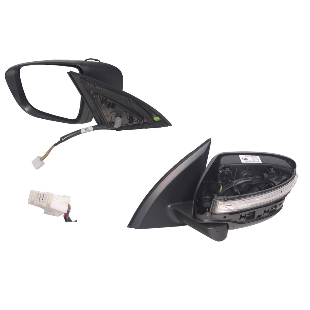 LEFT FRONT DOOR MIRROR TO SUIT NISSAN QASHQAI J11 6/2014–6/2022