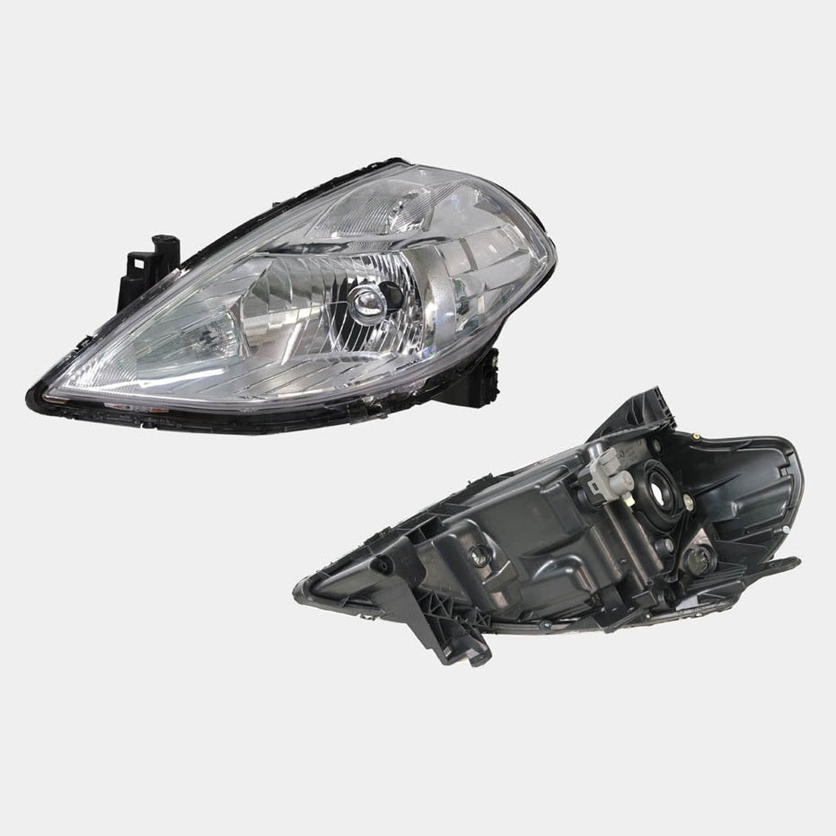 LEFT HEAD LIGHT TO SUIT NISSAN TIIDA C11 12/2009–12/2012