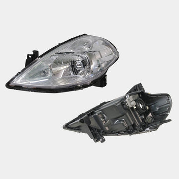 LEFT HEAD LIGHT TO SUIT NISSAN TIIDA C11 12/2009–12/2012