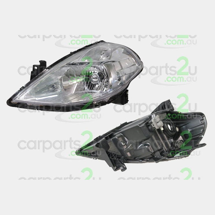 LEFT HEAD LIGHT TO SUIT NISSAN TIIDA C11 12/2009–12/2012