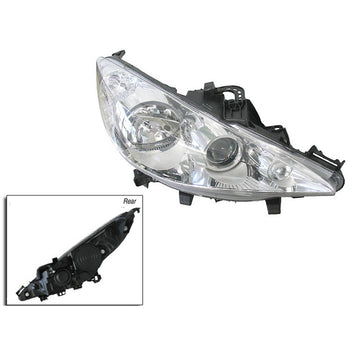RIGHT HEAD LIGHT TO SUIT PEUGEOT 207 A7 7/2007–11/2009