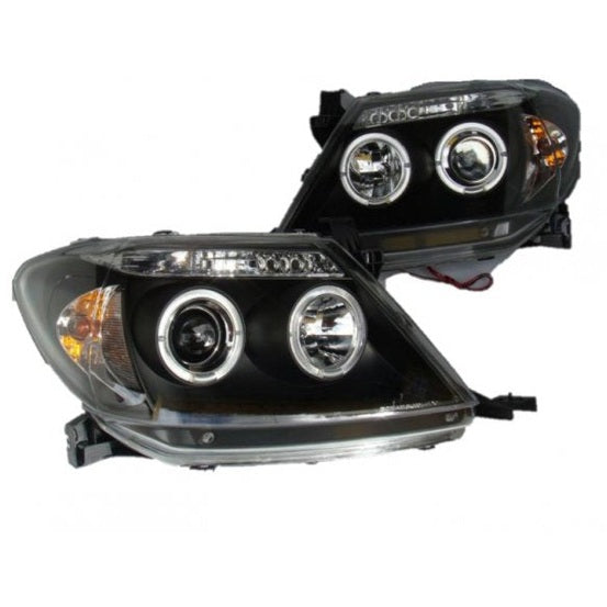 HEAD LIGHTS - PERFORMANCE SET TO SUIT TOYOTA HILUX UTILITY 2/2005–7/2011