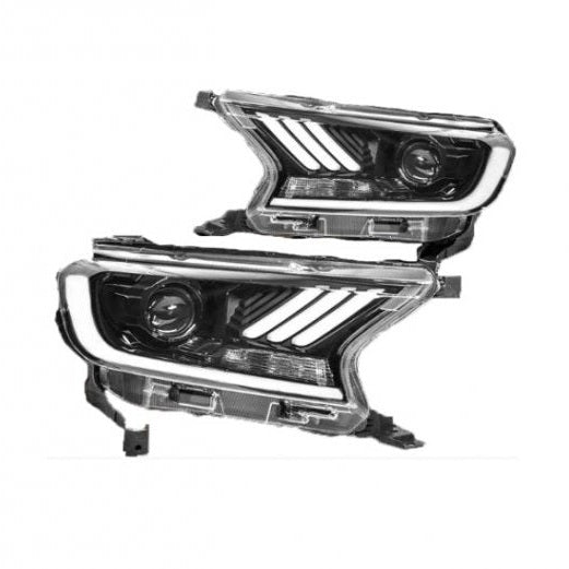HEAD LIGHTS - PERFORMANCE SET TO SUIT FORD RANGER PX 7/2015–CURRENT