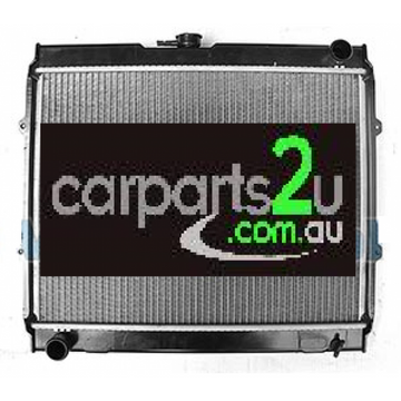 RADIATOR TO SUIT TOYOTA HILUX 2WD UTILITY 10/1988–8/1997