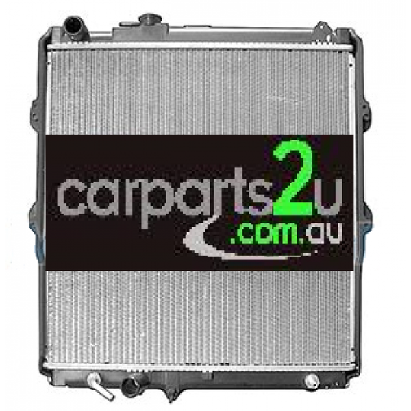 RADIATOR TO SUIT TOYOTA HILUX 4WD UTILITY 8/1997–9/2001