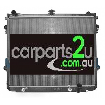 RADIATOR TO SUIT TOYOTA LANDCRUISER 200 SERIES WAGON 8/2007–CURRENT