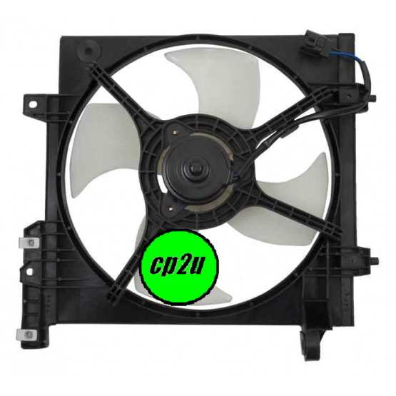 RADIATOR FAN ASSEMBLY TO SUIT SUBARU OUTBACK 2ND 11/1998–9/2003
