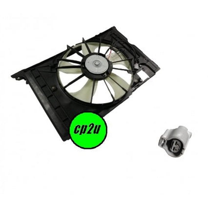 RADIATOR FAN ASSEMBLY TO SUIT TOYOTA COROLLA ZRE172 SEDAN 12/2013–9/2019