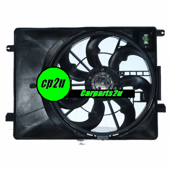 RADIATOR FAN ASSEMBLY TO SUIT HYUNDAI TUCSON TL WAGON 6/2018–2/2021