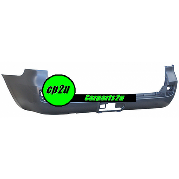 REAR BUMPER TO SUIT TOYOTA LANDCRUISER 200 SERIES GX 9/2011–1/2012