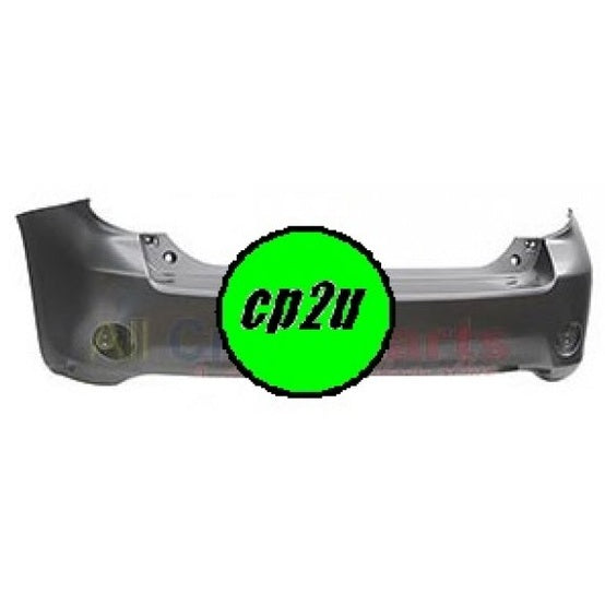 REAR BUMPER TO SUIT TOYOTA RUKUS AZE151R WAGON 3/2010–CURRENT