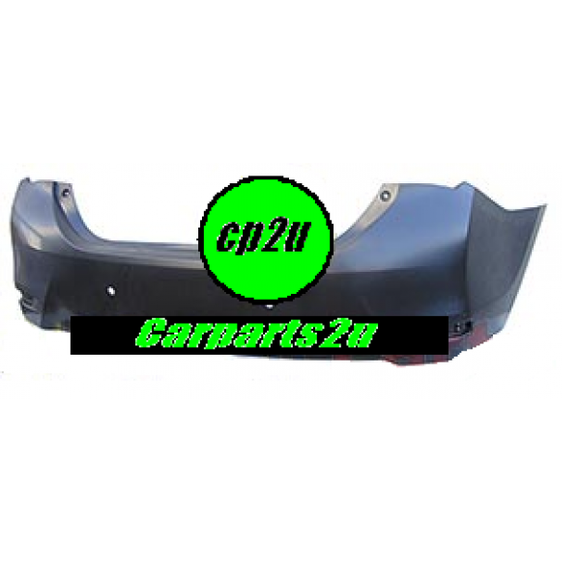 REAR BUMPER TO SUIT TOYOTA COROLLA ZRE172 SEDAN 12/2013–11/2016