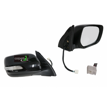 RIGHT FRONT DOOR MIRROR TO SUIT TOYOTA PRADO 150 WAGON 8/2013–CURRENT