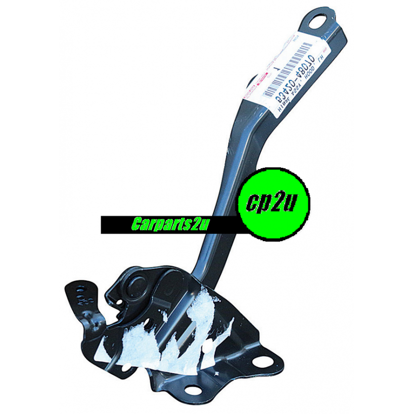 RIGHT BONNET HINGE TO SUIT TOYOTA KLUGER GSU40 GSU45 5/2007–7/2010