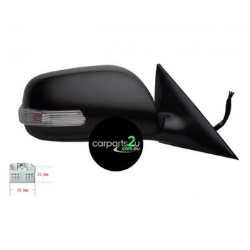 RIGHT FRONT DOOR MIRROR TO SUIT TOYOTA AURION GSV40 SEDAN 10/2006–8/2009