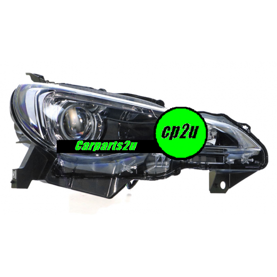 RIGHT HEAD LIGHT TO SUIT SUBARU BRZ Z1 2 DOOR COUPE 4/2012–11/2016