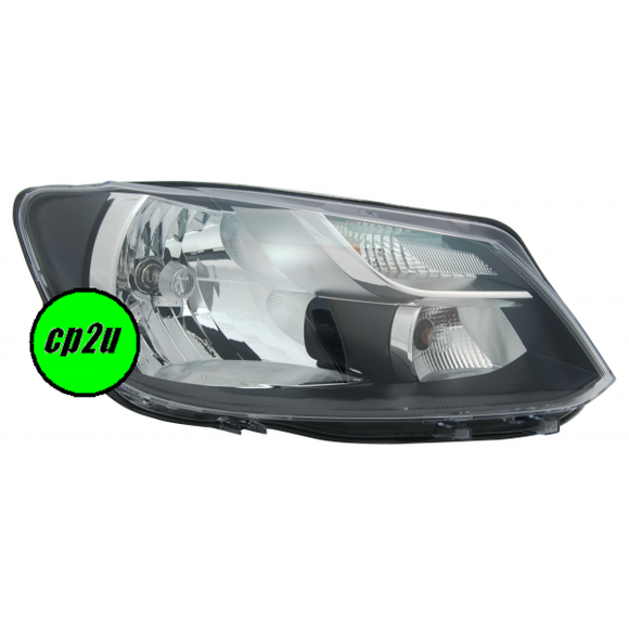 RIGHT HEAD LIGHT TO SUIT VOLKSWAGEN CADDY 8/2010–12/2015