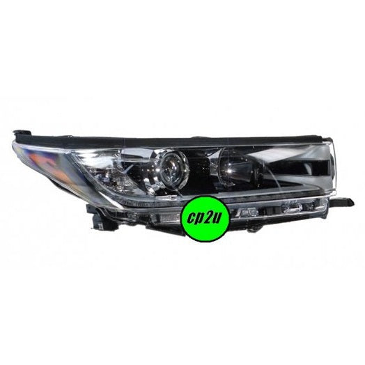 RIGHT HEAD LIGHT TO SUIT TOYOTA KLUGER GSU50 11/2016–11/2019