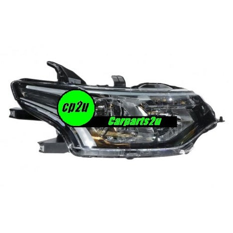 RIGHT HEAD LIGHT TO SUIT MITSUBISHI OUTLANDER ZJ 11/2012–3/2015