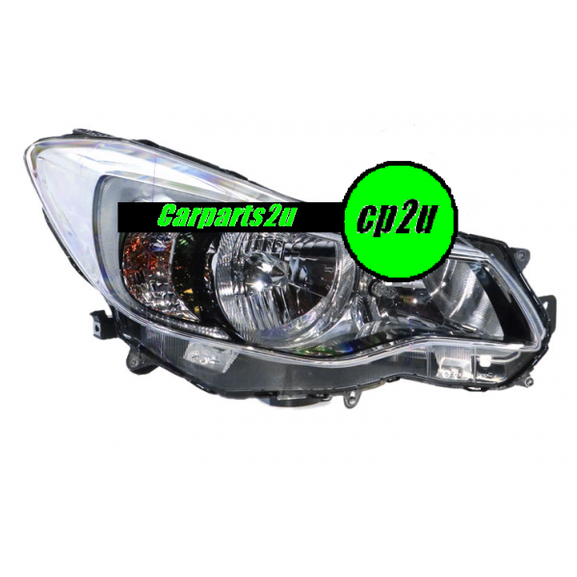 RIGHT HEAD LIGHT TO SUIT SUBARU XV G4 5 DOOR HATCH 12/2015–5/2017