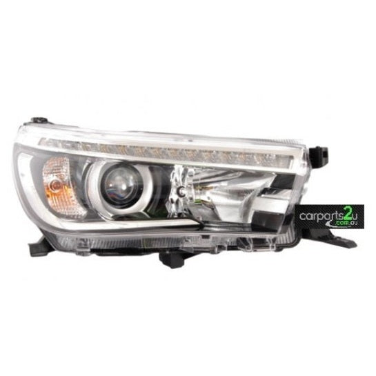 RIGHT HEAD LIGHT TO SUIT TOYOTA HILUX UTILITY SR5 ROGUE RUGGED X 5/2015–5/2020