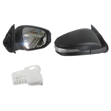 RIGHT FRONT DOOR MIRROR TO SUIT TOYOTA HILUX UTILITY 5/2015–CURRENT