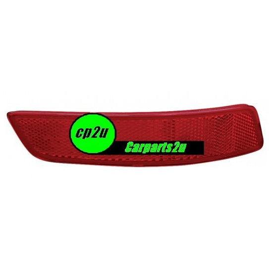 LEFT REAR BAR REFLECTOR TO SUIT TOYOTA COROLLA ZRE172 12/2013–11/2016
