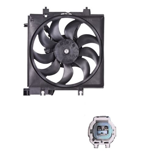 RADIATOR FAN ASSEMBLY TO SUIT SUBARU IMPREZA G4 12/2011–12/2016