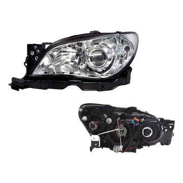 LEFT HEAD LIGHT TO SUIT SUBARU IMPREZA G2 SEDAN 9/2005–9/2008