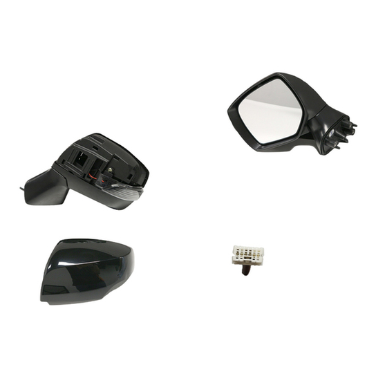 LEFT FRONT DOOR MIRROR TO SUIT SUBARU OUTBACK 5TH 12/2014–CURRENT