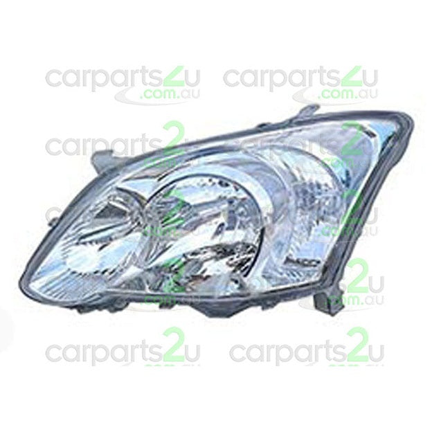 LEFT HEAD LIGHT TO SUIT TOYOTA COROLLA ZZE122 5 DOOR HATCH 8/2004–5/2006