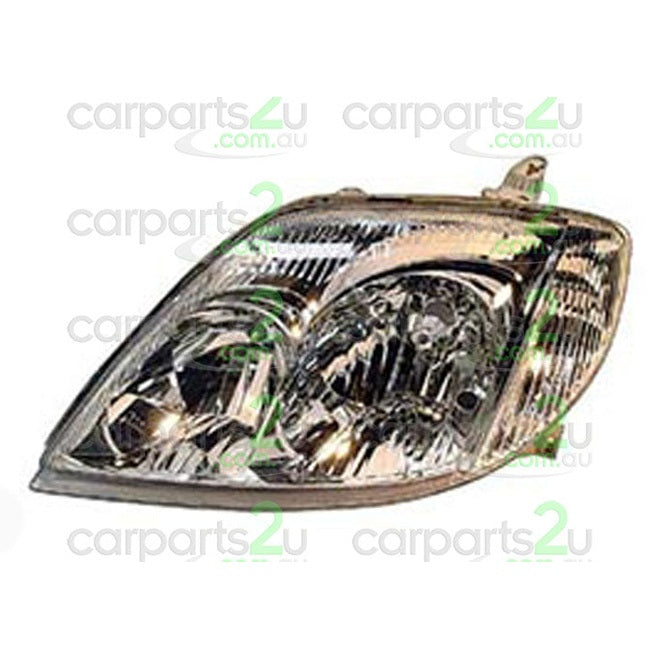 LEFT HEAD LIGHT TO SUIT TOYOTA COROLLA ZZE122 4/2004–3/2007
