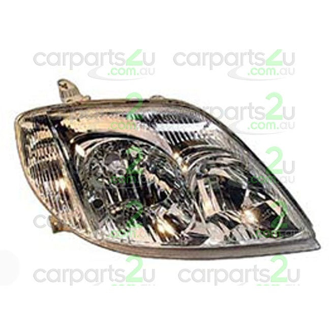 RIGHT HEAD LIGHT TO SUIT TOYOTA COROLLA ZZE122 4/2004–3/2007