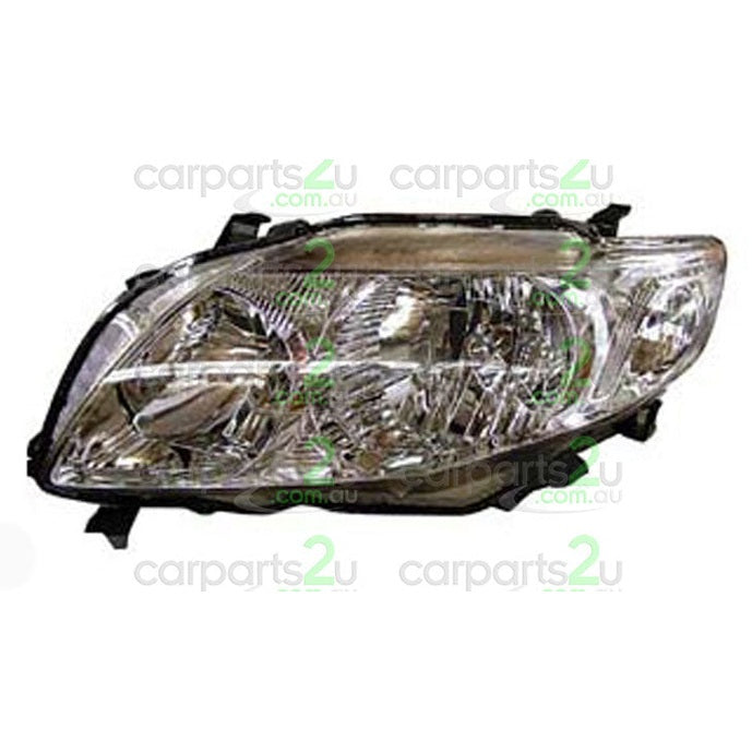 LEFT HEAD LIGHT TO SUIT TOYOTA COROLLA ZRE152 ZRE153 SEDAN 3/2007–4/2010