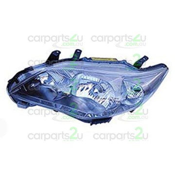 LEFT HEAD LIGHT TO SUIT TOYOTA COROLLA ZRE152 ZRE153 SEDAN 4/2010–12/2013