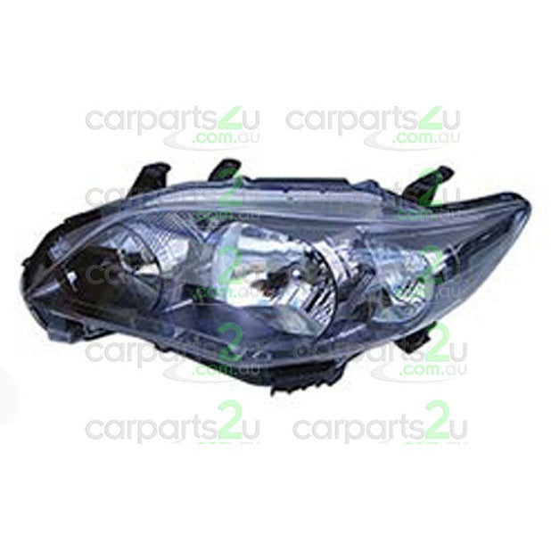 LEFT HEAD LIGHT TO SUIT TOYOTA COROLLA ZRE152 ZRE153 SEDAN 4/2010–12/2013