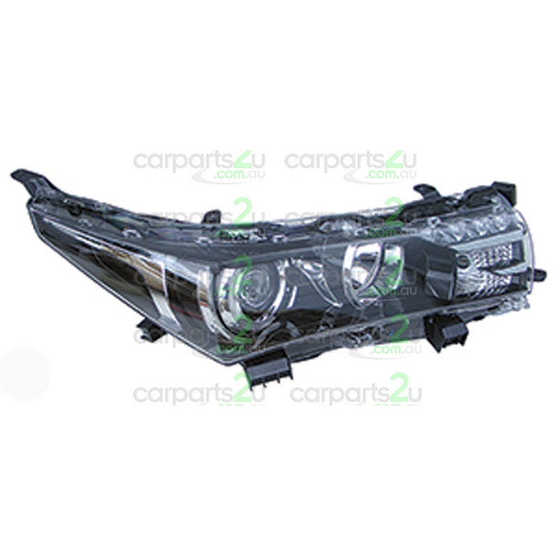 RIGHT HEAD LIGHT TO SUIT TOYOTA COROLLA ZRE172 SEDAN ZR 12/2013–11/2016